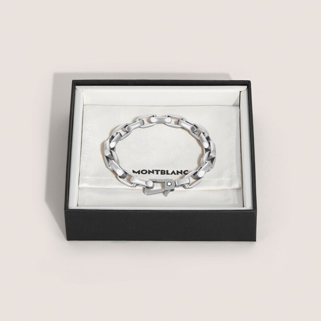 Bracelet in Steel with Octagonal Shaped Chain - 2