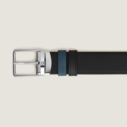 Everyday Buckle Velvet Blue/Black 35 mm Reversible Leather Belt
