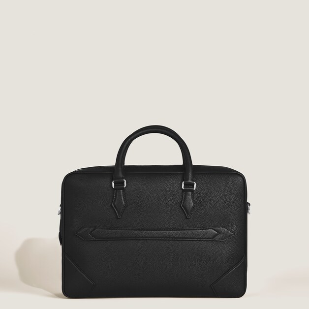 Medium Briefcase in Grain Leather - 4