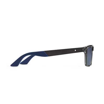 Rectangular Sunglasses with Grey Coloured Acetate Frame
