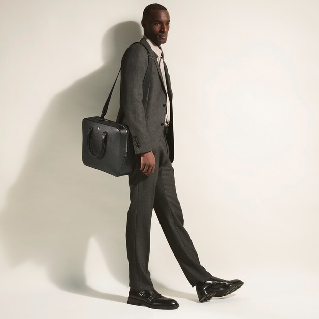 Medium Briefcase in Sartorial Leather - 6