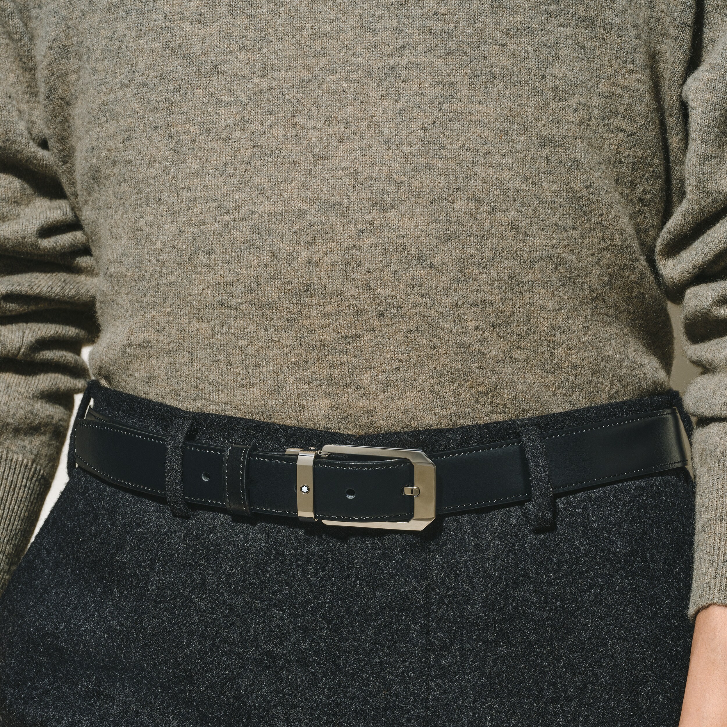 ベルト リバーシブル モンブラン MONTBLANC レザー BELT リバーシブル