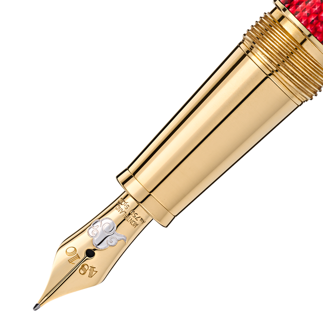 Meisterstück Solitaire Doué Red Hour Classique Fountain Pen F Special Edition - 2