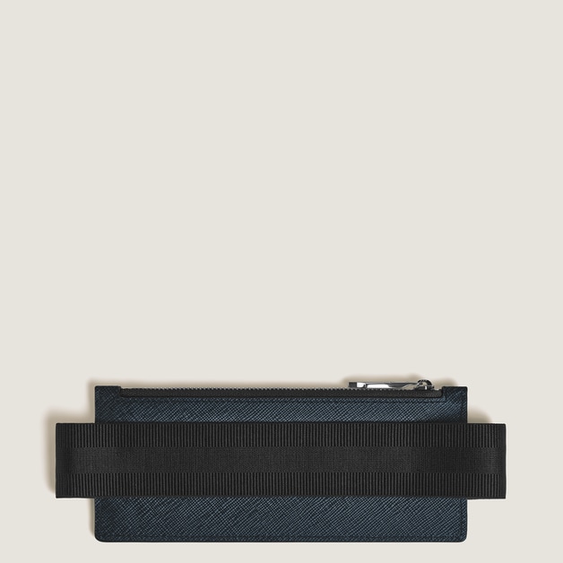 Étui zippé pour 2 instruments d’écriture Sartorial avec élastique - 2