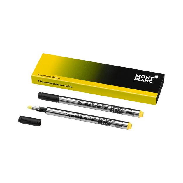 2x Recambios para Marcador de Documentos, Luminous Yellow - 1