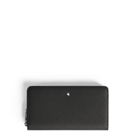 Sartorial wallet 12cc with zip