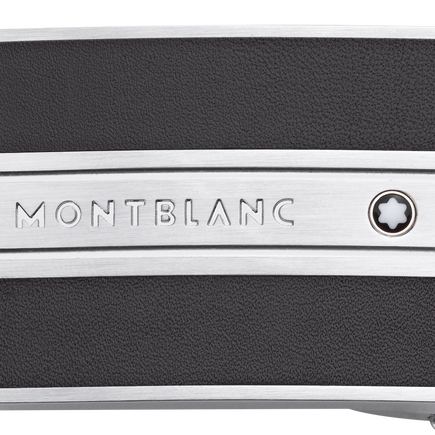 Black/brown 30 mm reversible leather belt