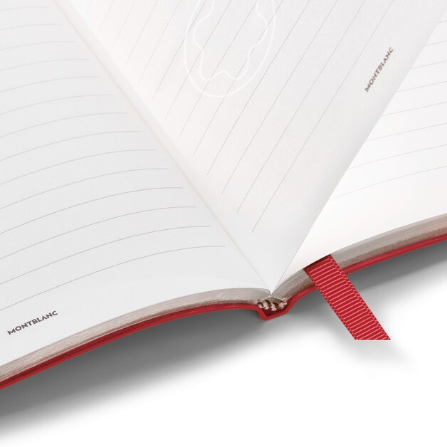 Notebook #146 small, Red - Lined - 4