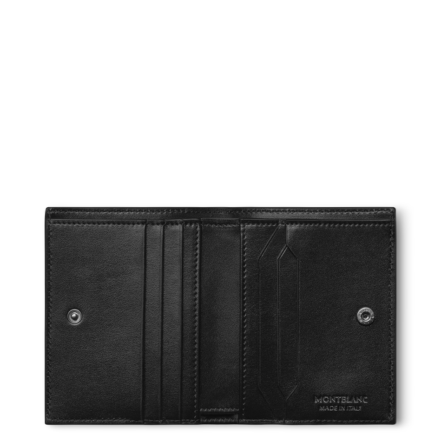 Compact Wallet 6cc in Extreme Leather - 4