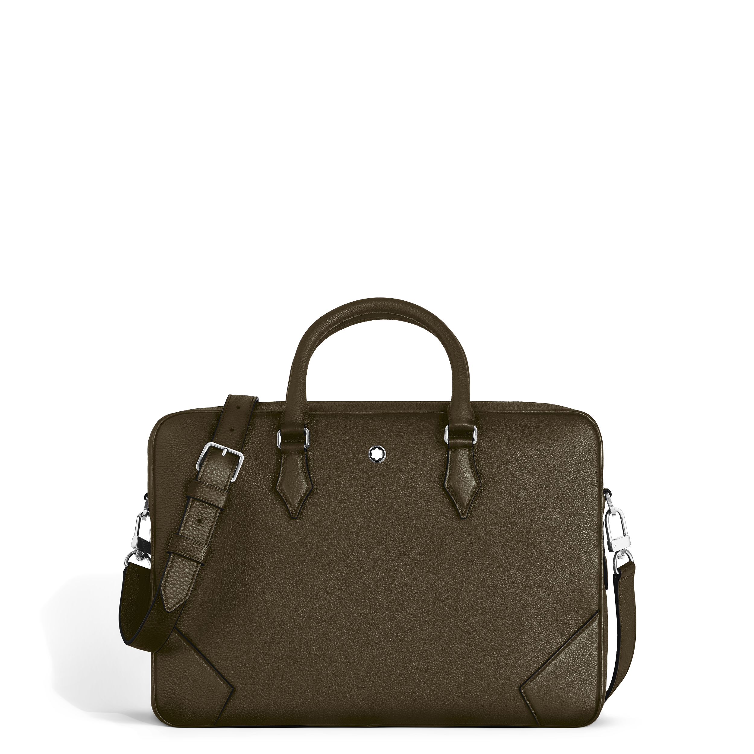 Medium Briefcase in Grain Leather