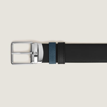 Everyday Buckle Velvet Blue/Black 35 mm Reversible Leather Belt