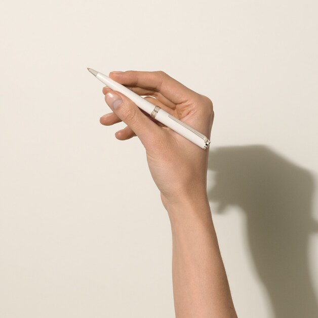 Stylo bille blanc PIX - 2