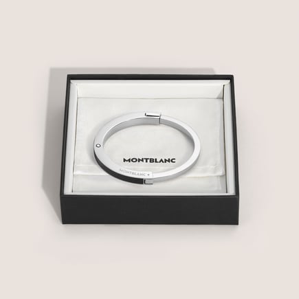 Bangle in Steel with Extreme Pattern