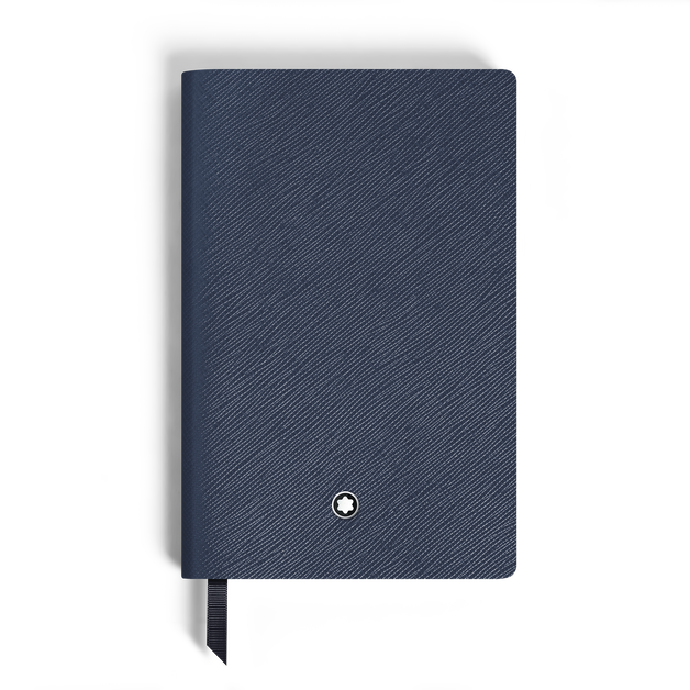 Small Notebook in Sartorial Leather, Lined Pages - 1
