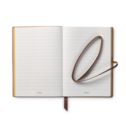 Notebook #146 small, Homage to Robert Louis Stevenson, Brown - Lined