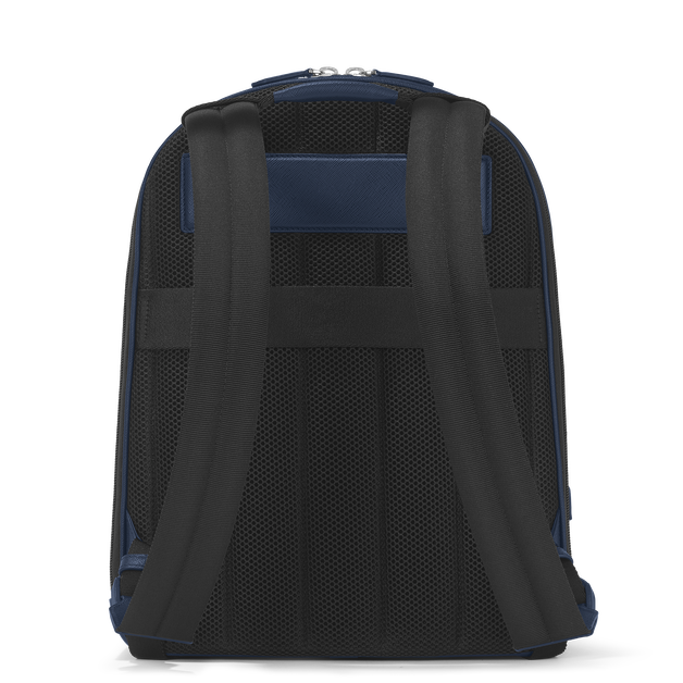 Mochila Mediana con 3 Compartimentos de Piel Sartorial - 3