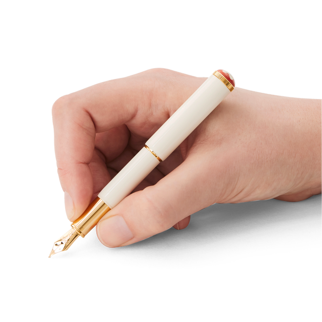 Montblanc Heritage Rouge et Noir "Baby" Edición Especial Pluma estilográfica (F) marfil - 2