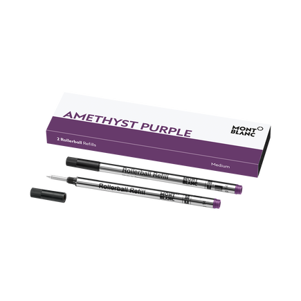 2 Rollerball Refills, Amethyst Purple - Medium