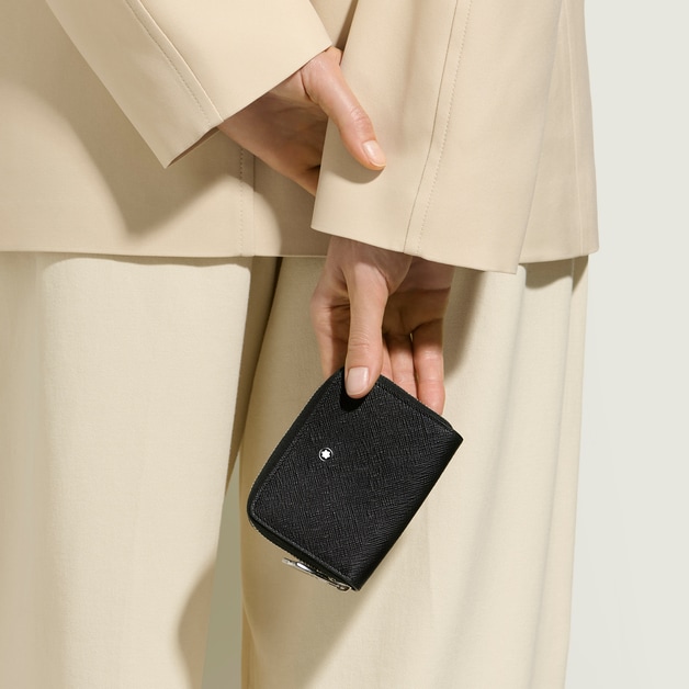 Portafoglio 2 Tasche Mini in Pelle Sartorial - 2