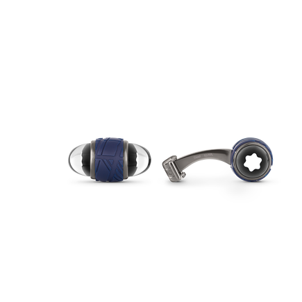 Montblanc Starwalker Cufflinks in Steel and Lacquer