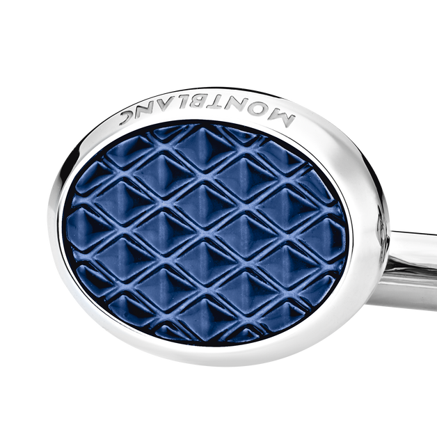Meisterstück Cufflinks Oval Steel Lacquer - 2
