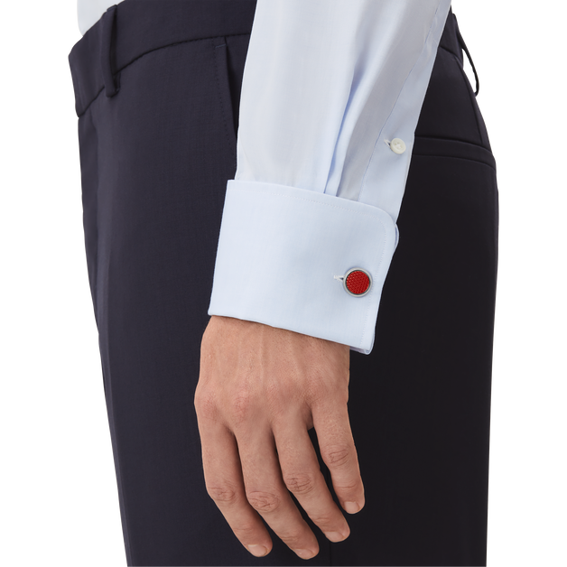 Meisterstück Cufflinks with Patterned Lacquer Inlay - 2