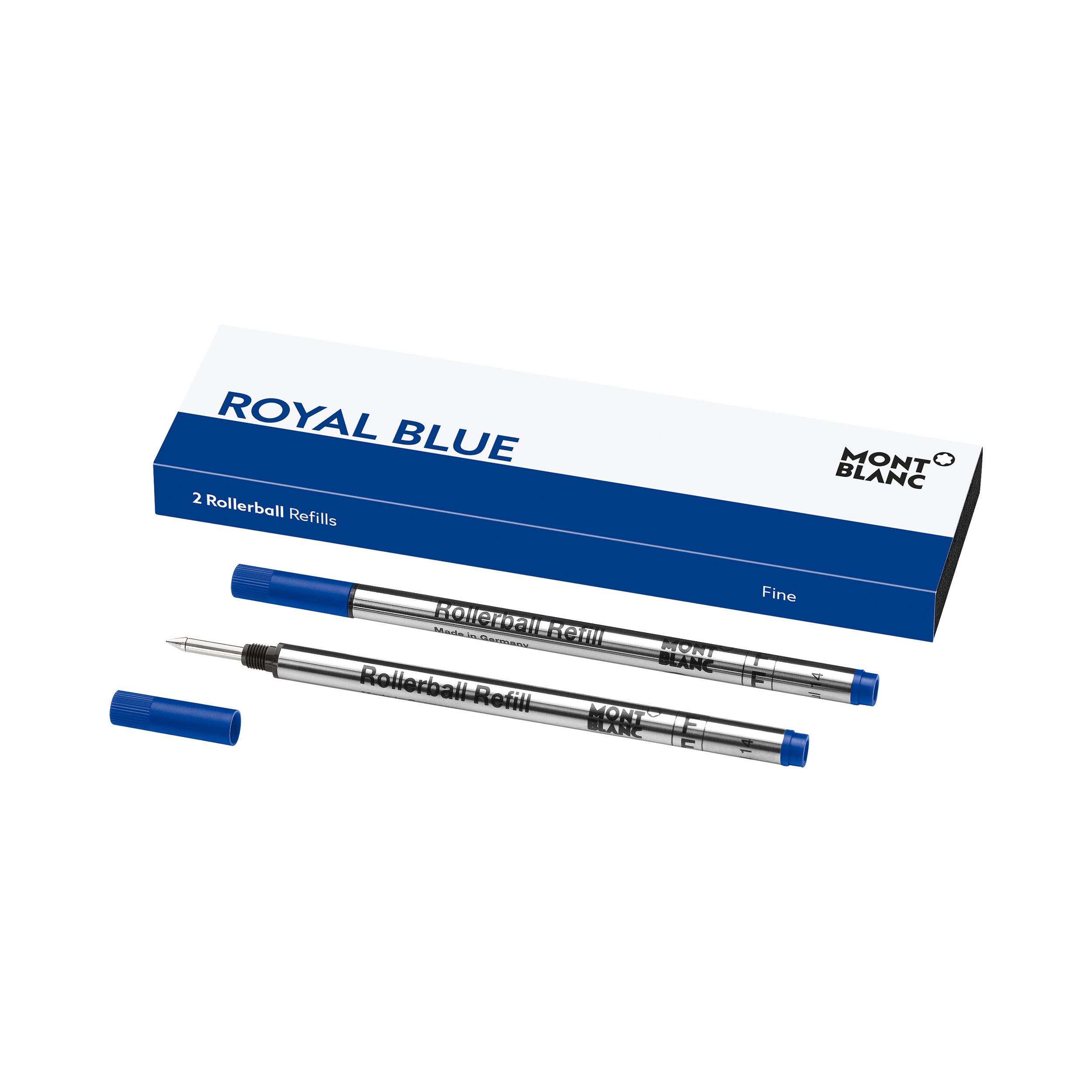 2x Rollerball Refills, Royal Blue