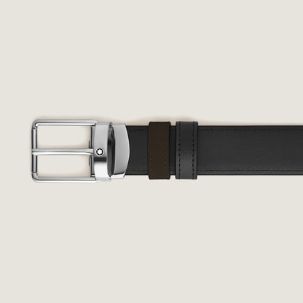 Everyday Buckle Brown/Black 30 mm Reversible Leather Belt