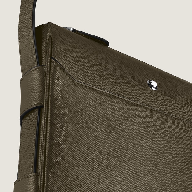 Bolso Mensajero Vertical Cintur&oacute;n de Piel Sartorial - 3