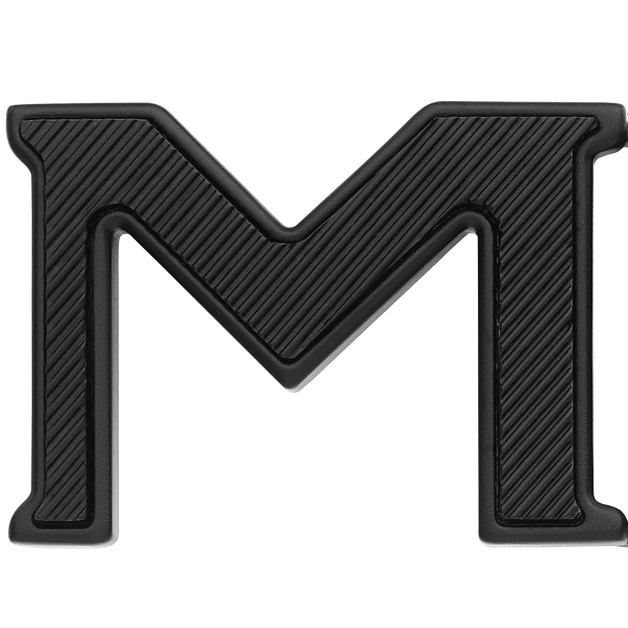 M buckle Extreme 3.0 blue/plain black 35 mm reversible leather belt - 2