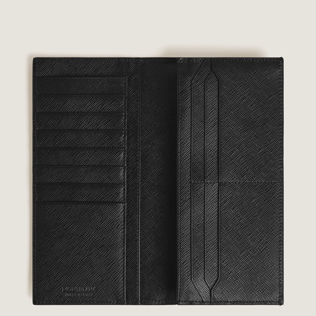 Long Wallet 14cc with Zip in Sartorial Leather - 5