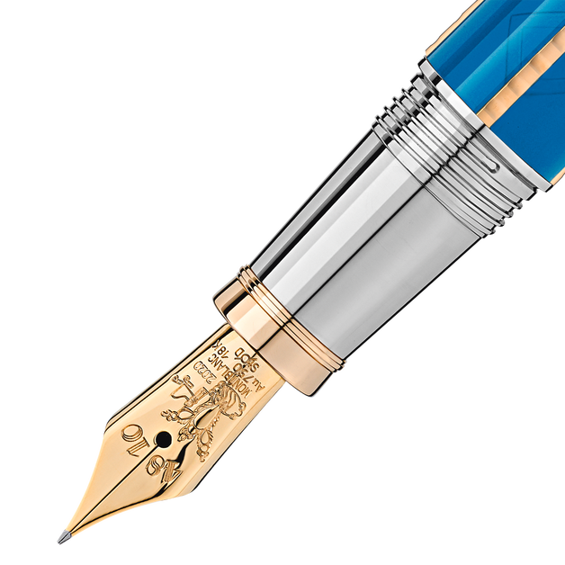 Patron of Art Homage to Moctezuma I Limited Edition 888 Fountain Pen  - 2