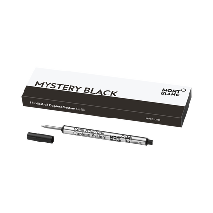 1x Rollerball Capless Refill, Mystery Black