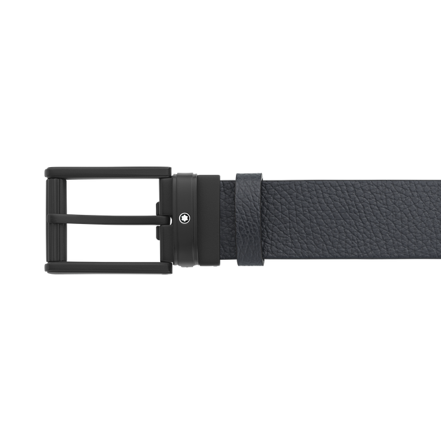 Rectangular 35 mm Reversible Belt in Sartorial Leather - 5