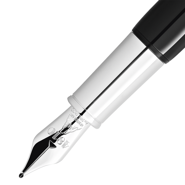 Montblanc Heritage Rouge et Noir "Baby" Edición Especial Pluma estilográfica (F) negra - 3