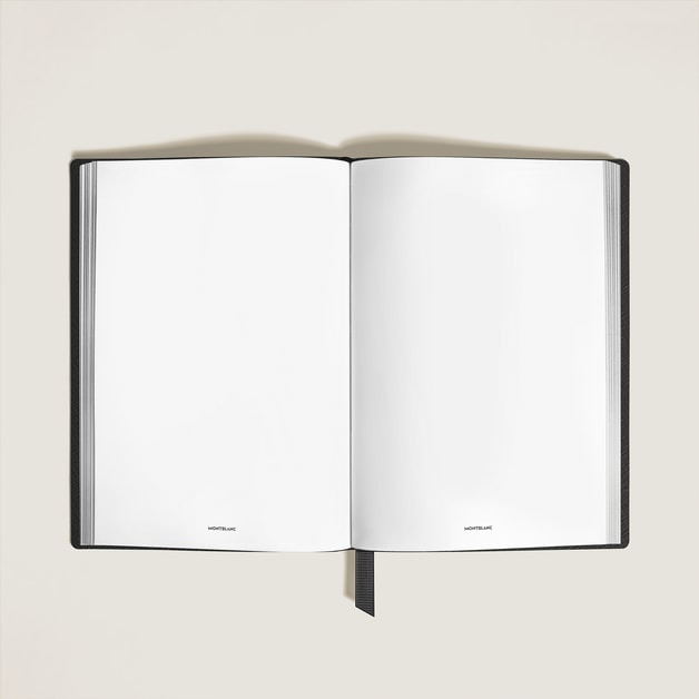 Medium Notebook in Sartorial Leather, Blank Pages - 2