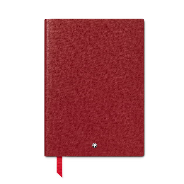 Notebook #163 medium, Red - Lined - 1