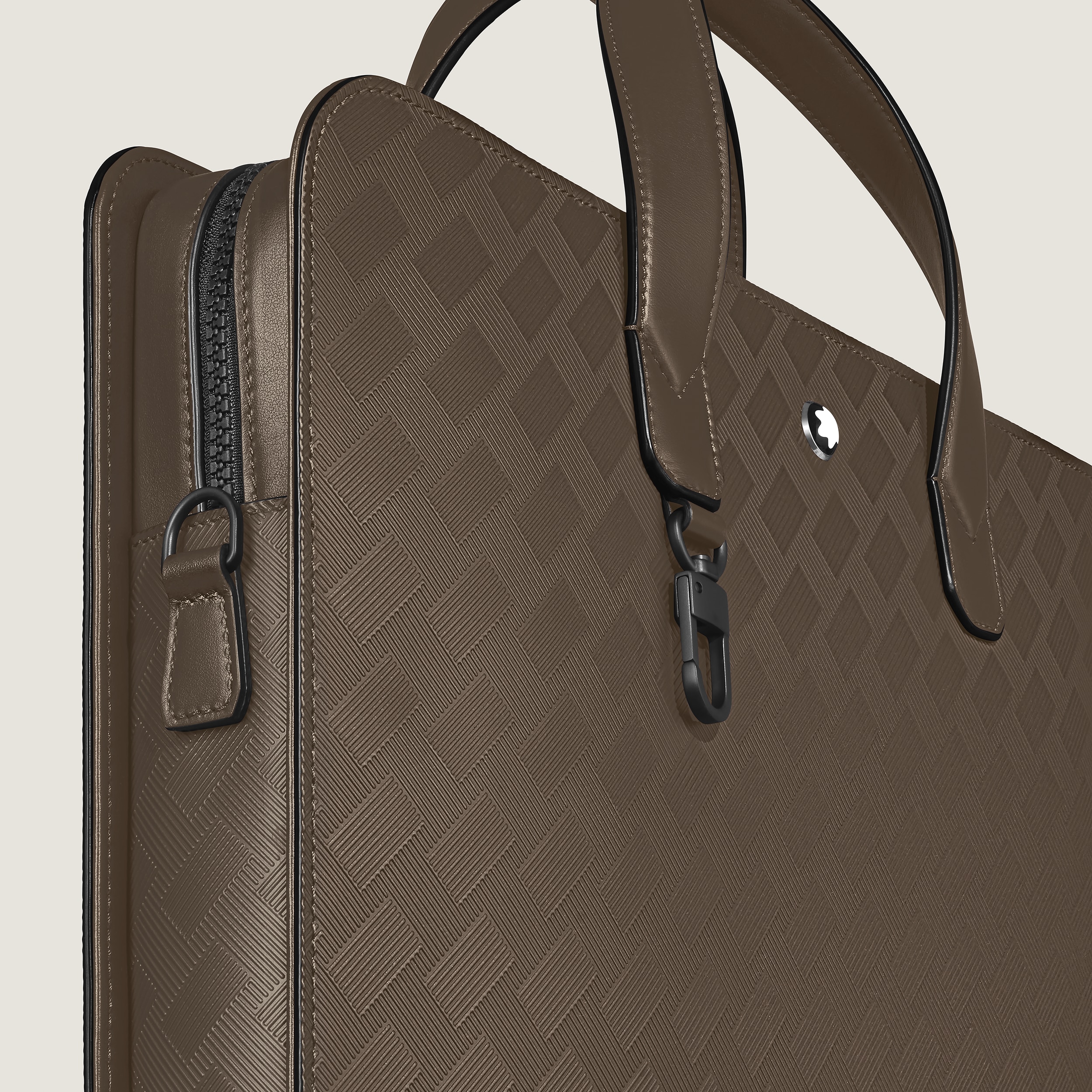 Thin Briefcase in Extreme Leather