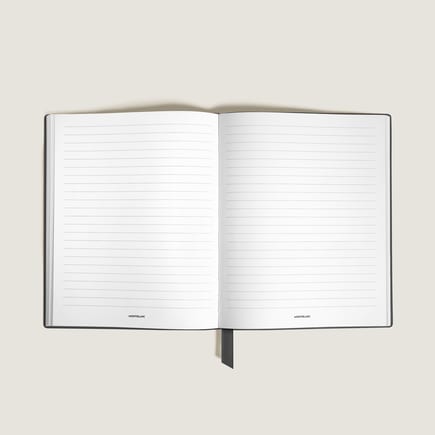 Small Notebook in Sartorial Leather, Lined Pages