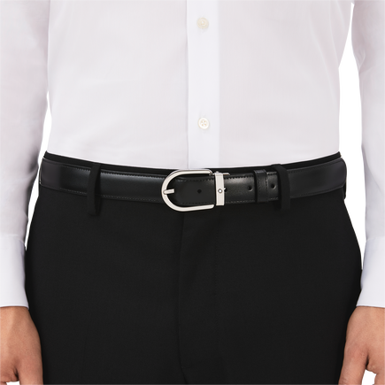 Horseshoe 30&nbsp;mm Reversible Belt in Leather