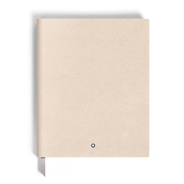 Large Notebook in Sartorial Leather, Lined Pages - 1
