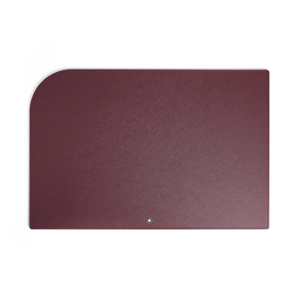 Desk Pad, Saffiano Leather, Cassis