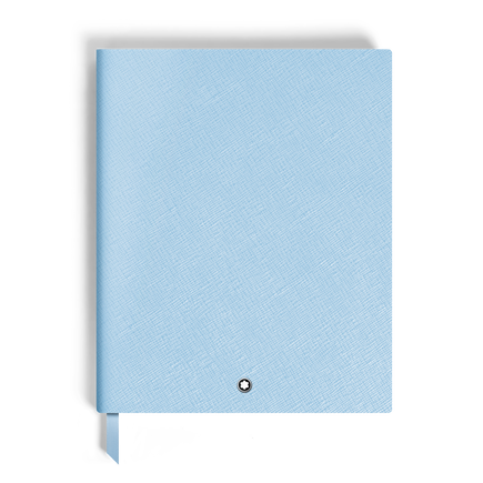 Large Notebook in Sartorial Leather, Lined Pages