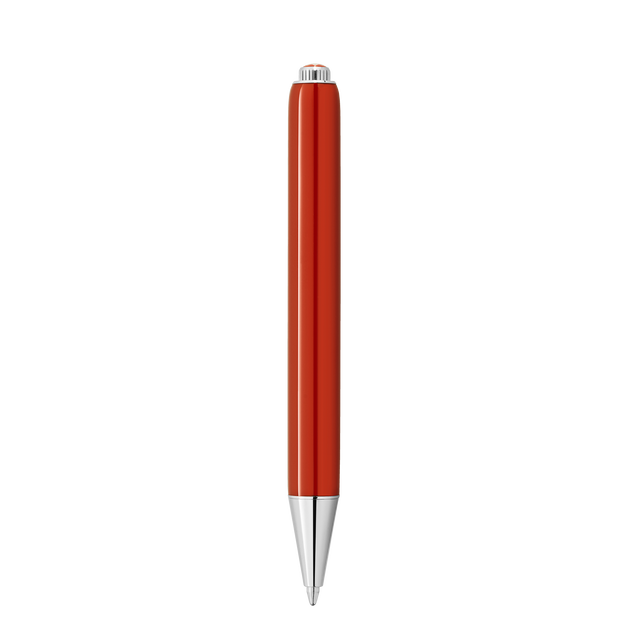 Stylo bille Montblanc Heritage Rouge et Noir « Baby » Special Edition corail - 1