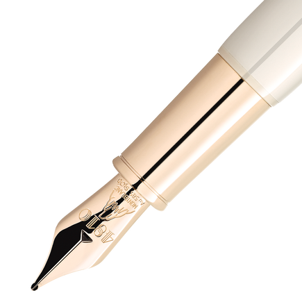 Montblanc Heritage Rouge et Noir "Baby" Special Edition Ivory-colored Fountain M