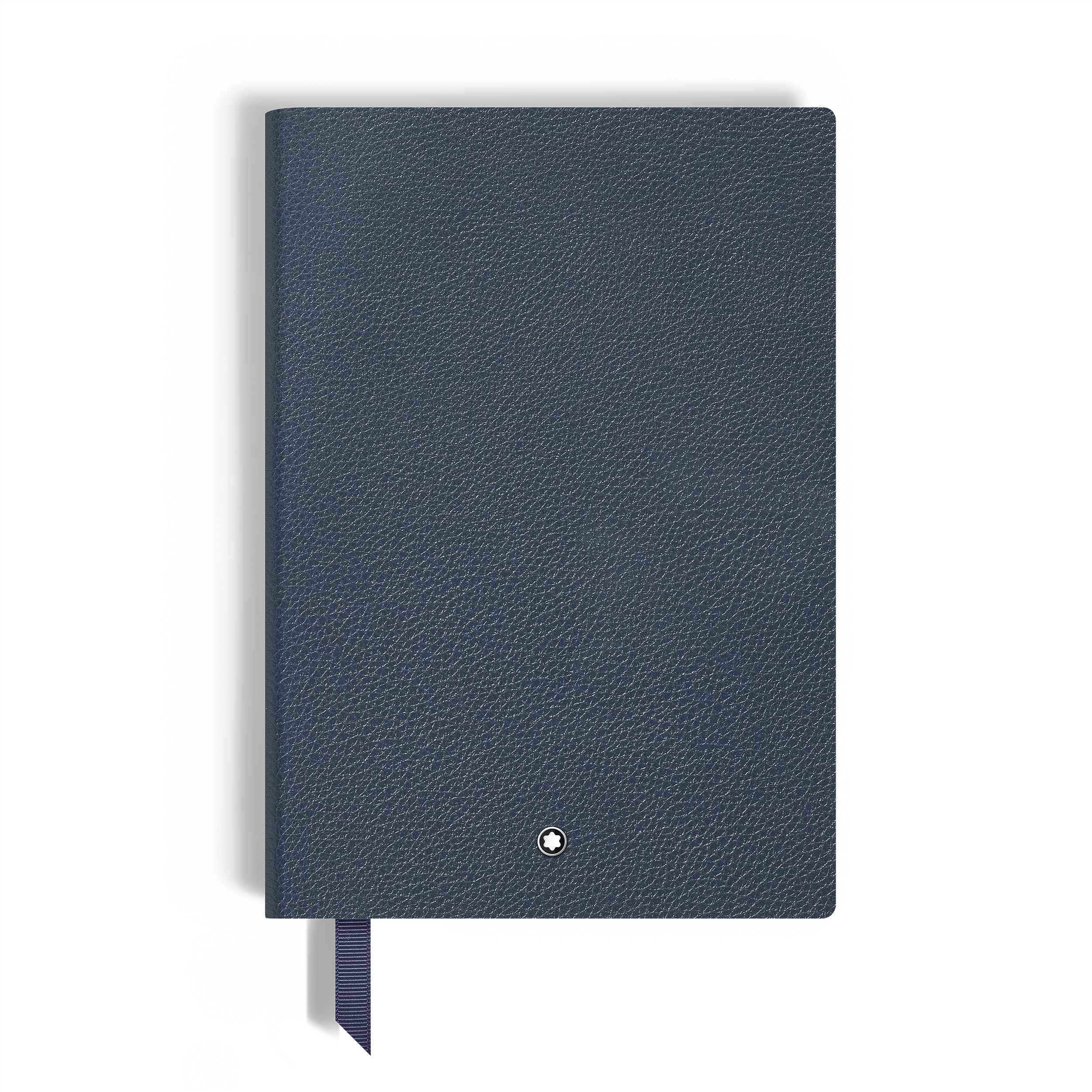 Medium Notebook in Grain Leather, Lined Pages