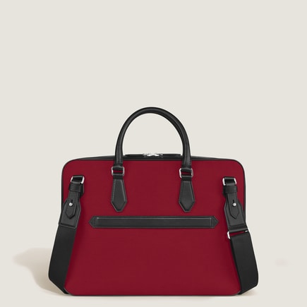 Thin Briefcase Year of the Horse in Embroidered Gabardine