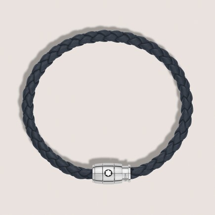 Bracelet 3 Anneaux en Cuir Soft