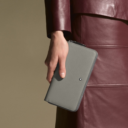 Sartorial wallet 12cc zip around