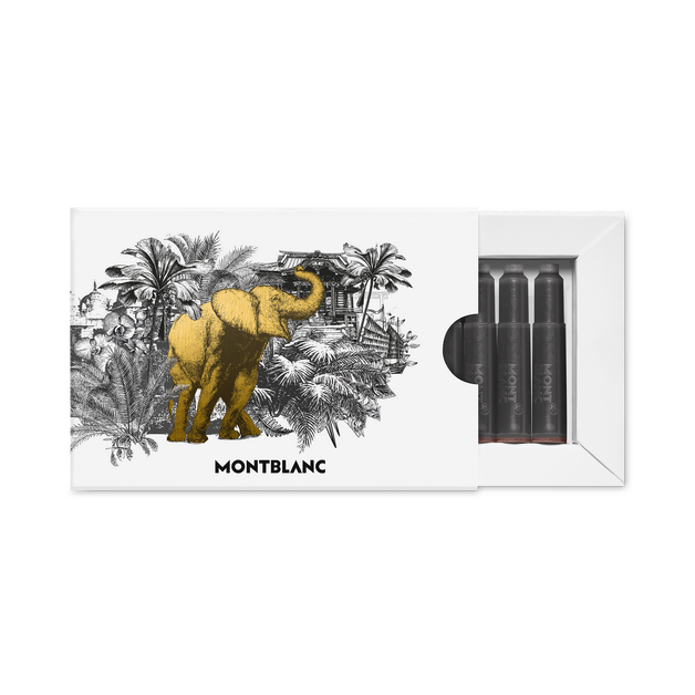 Ink Cartridges, Meisterstück Around the World in 80 Days, Brown - 8-unit package - 3